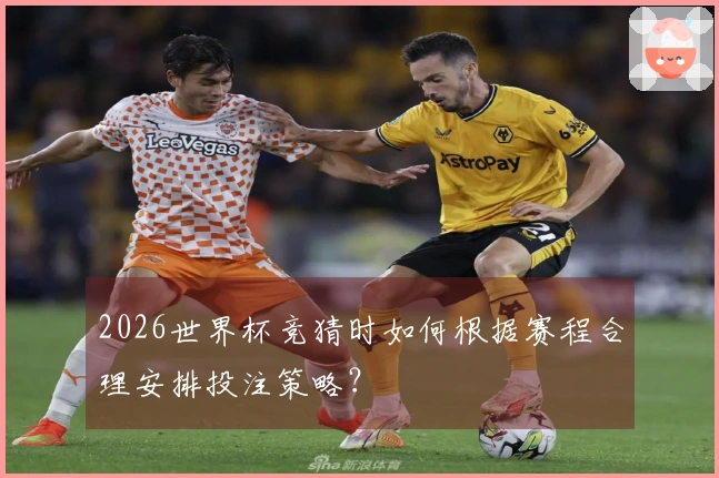 2026世界杯竞猜时如何根据赛程合理安排投注策略？